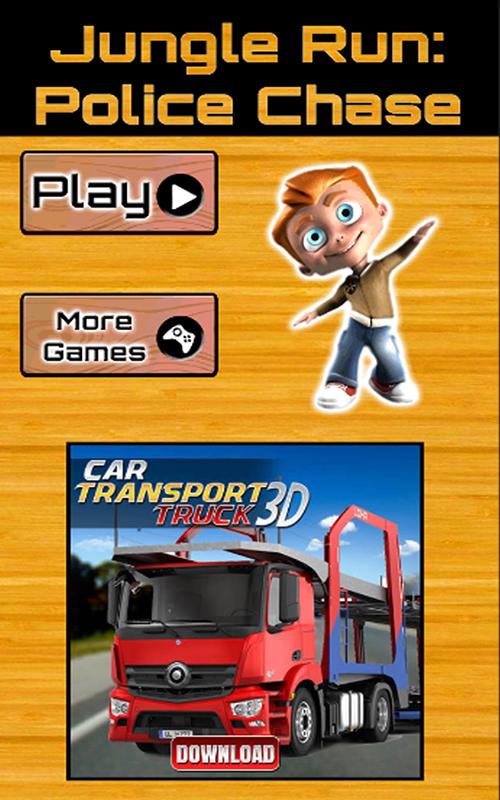 Jungle Run Police Chase