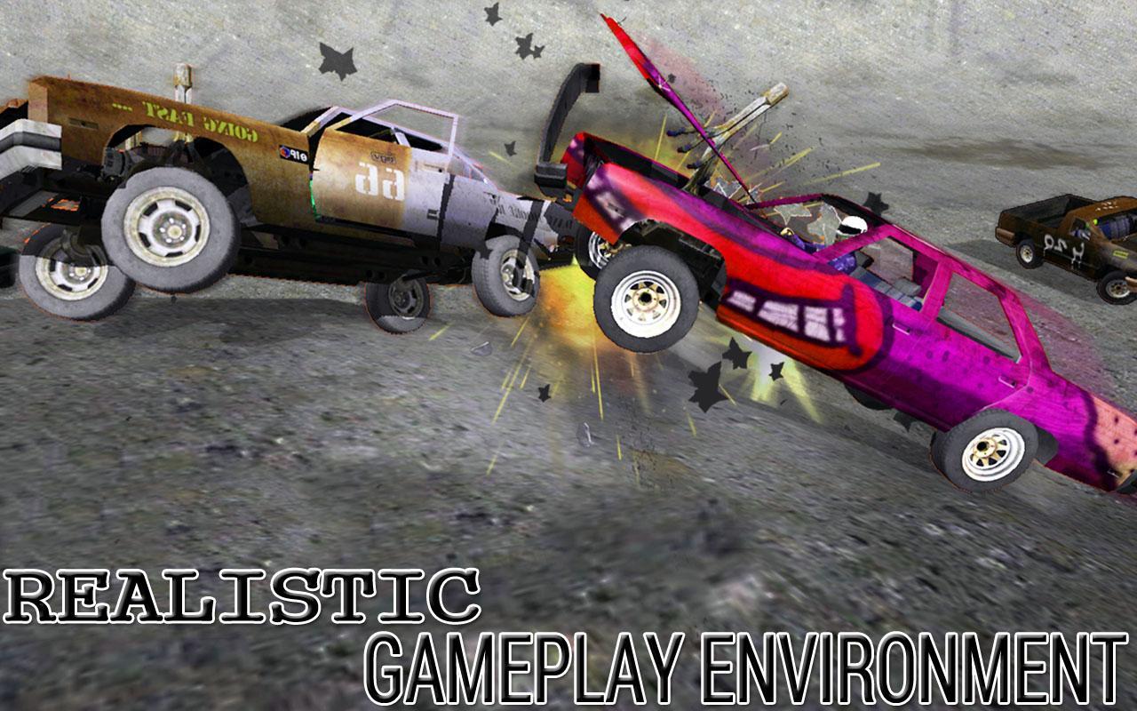 Real Car Demolition Race Derby