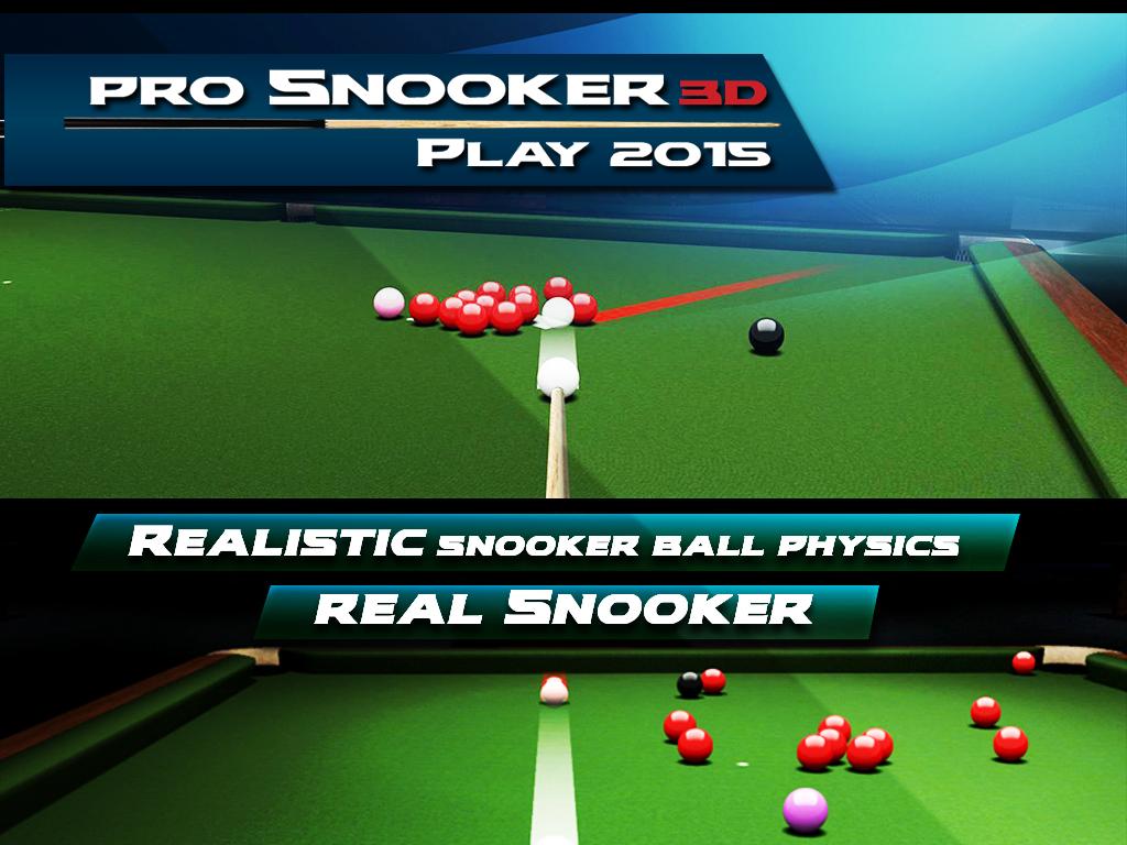 Pro Snooker 3D Play 2015