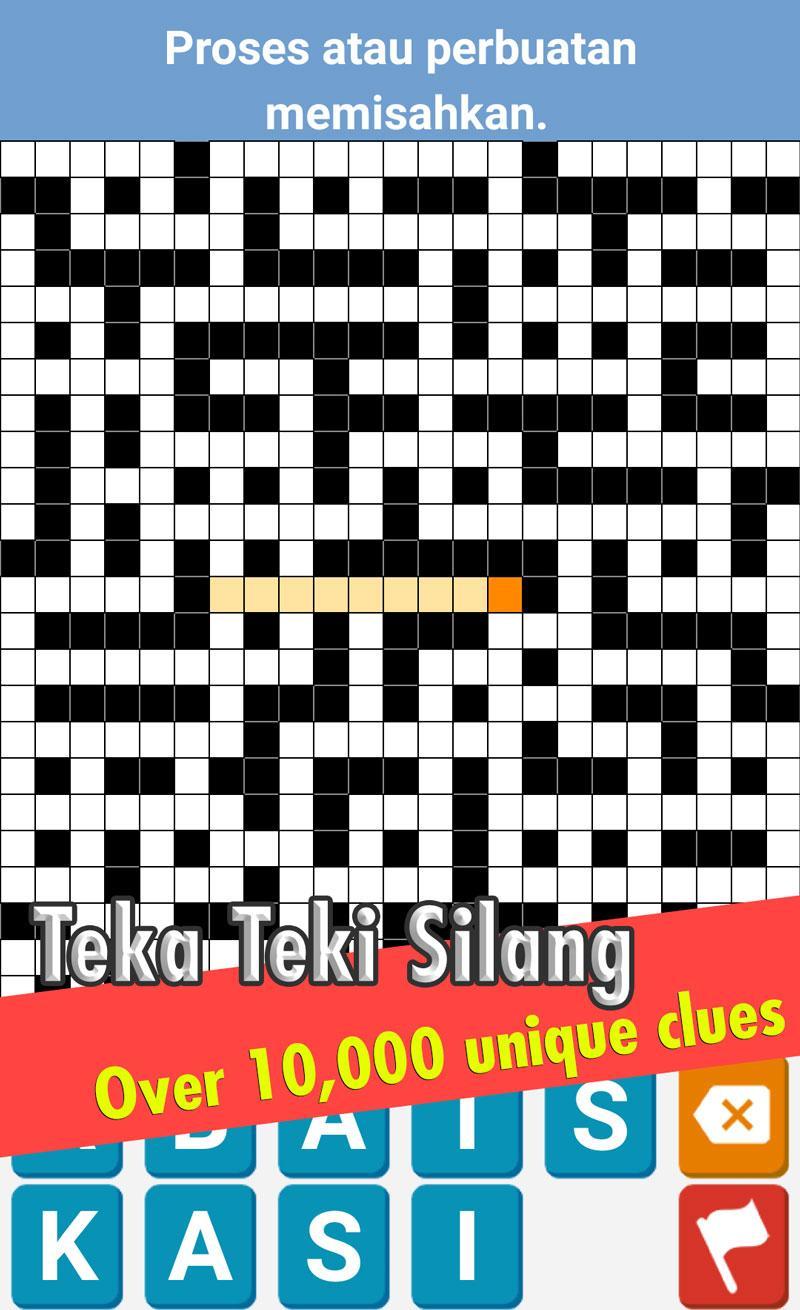 Indonesian crossword Puzzle