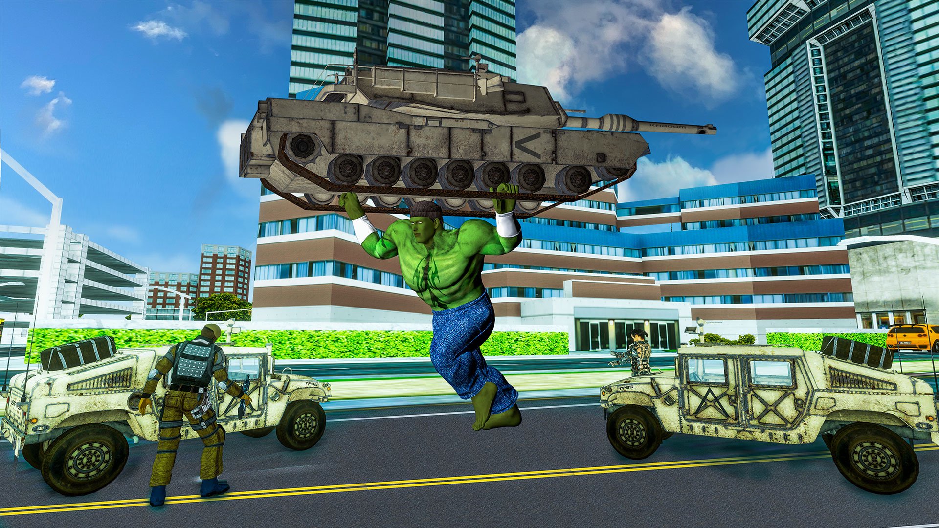 Incredible Monster Hero Game