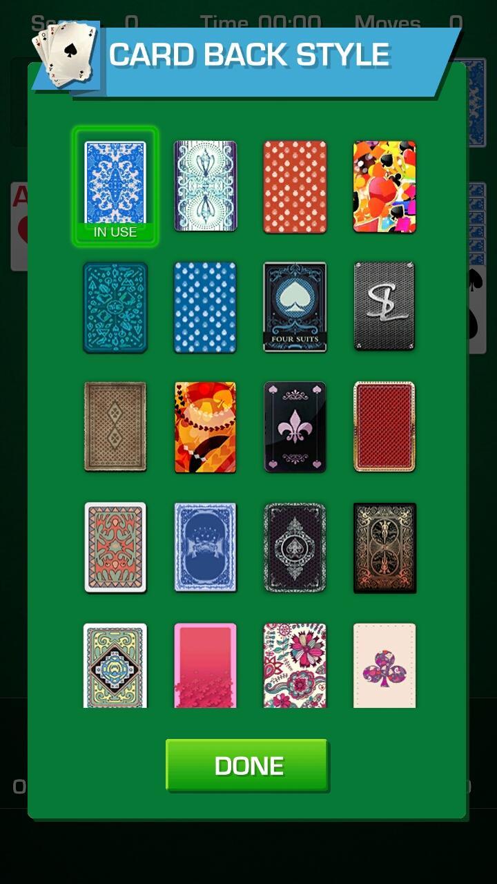 Spider Solitaire theme