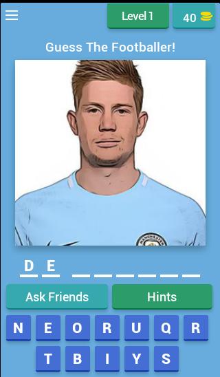 Guess The Man City Player Quiz
