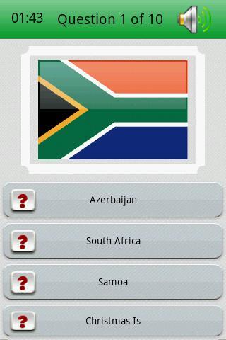 World Flags Quizzer