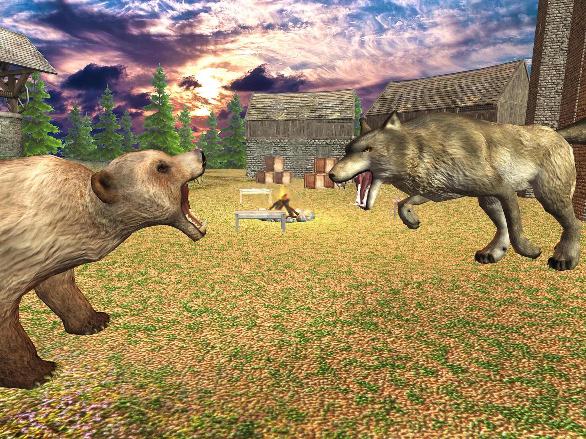 Wild Wolf Attack Adventure 3D