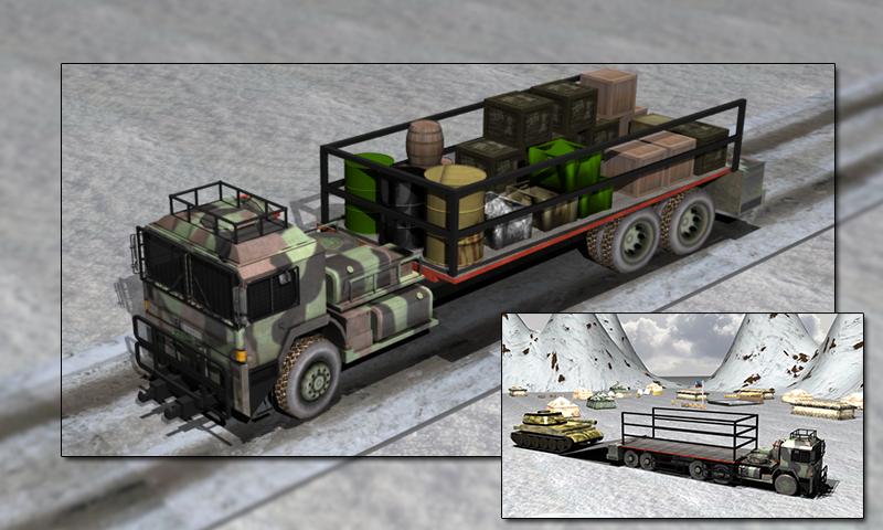 Army Cargo Truck Transport