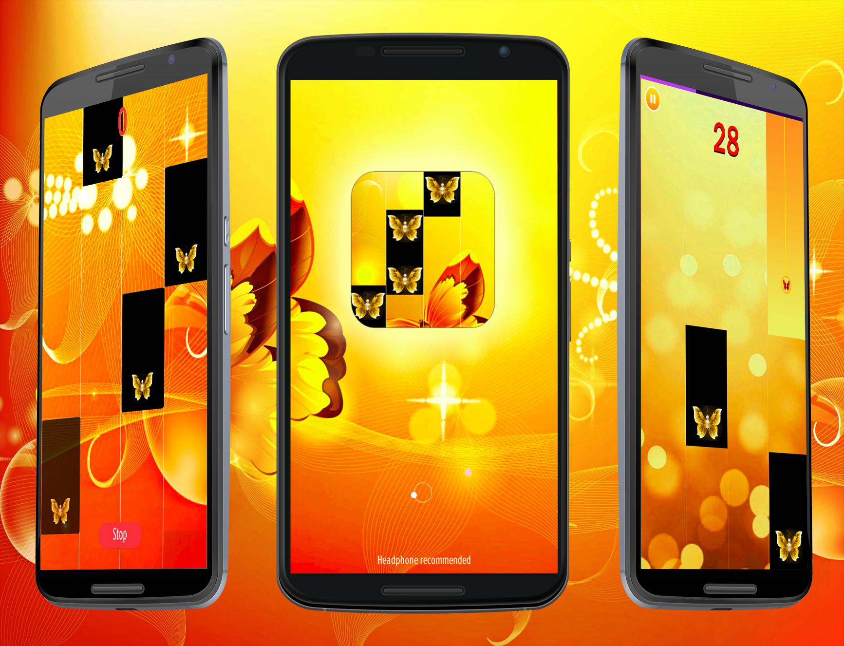 Golden Butterfly Piano Tiles 2019