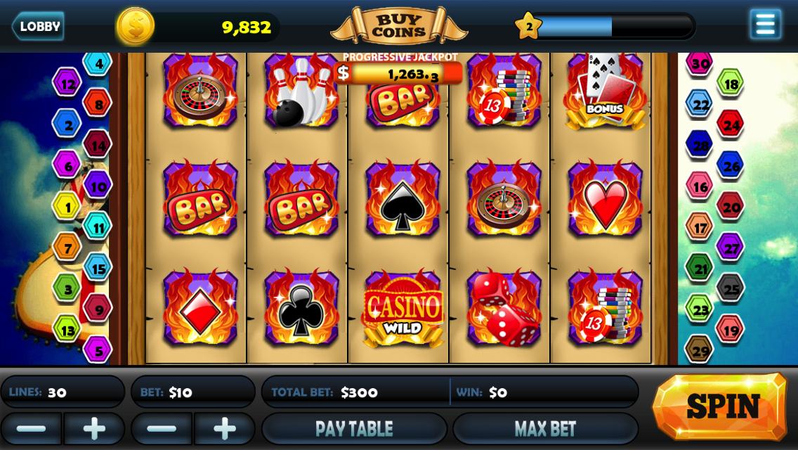 Vegas Blazing Hot Casino Slots