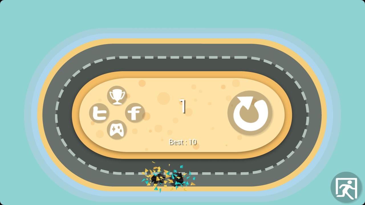 Racing Car Crash For Speed