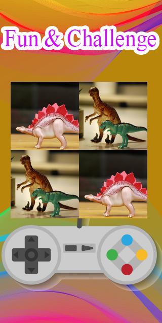 Dinosaur Puzzle Game