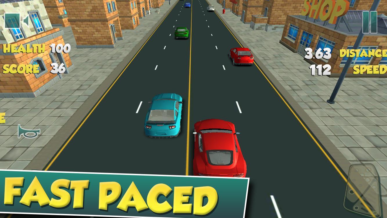 Highway Traffic Racer Car Game