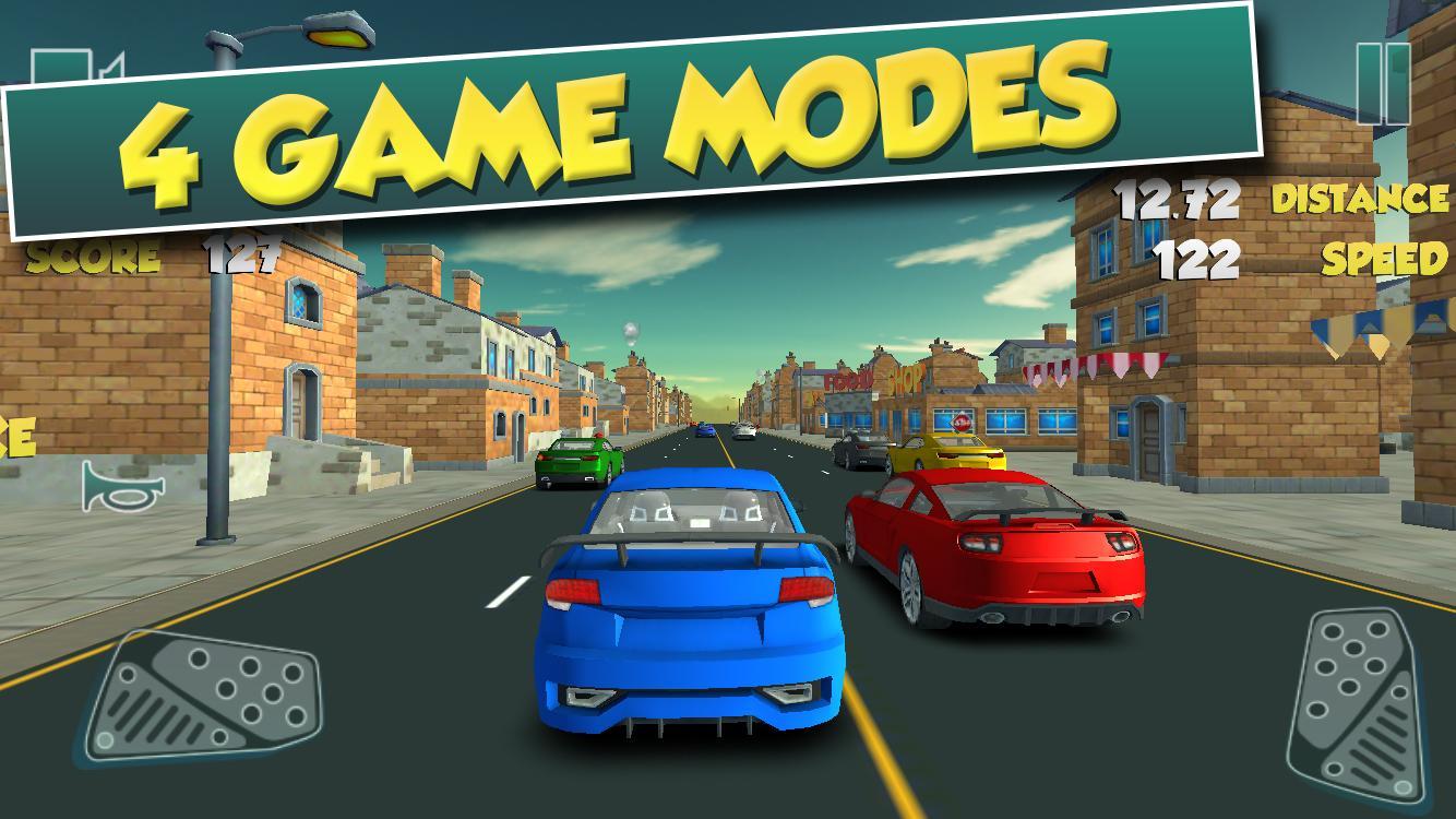 Highway Traffic Racer Car Game