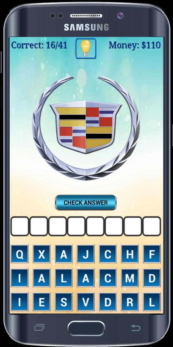 Guess Brand Car Logo Quiz