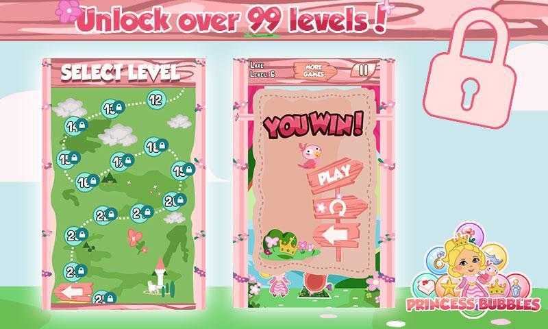 Bubble Shooter Princess Story