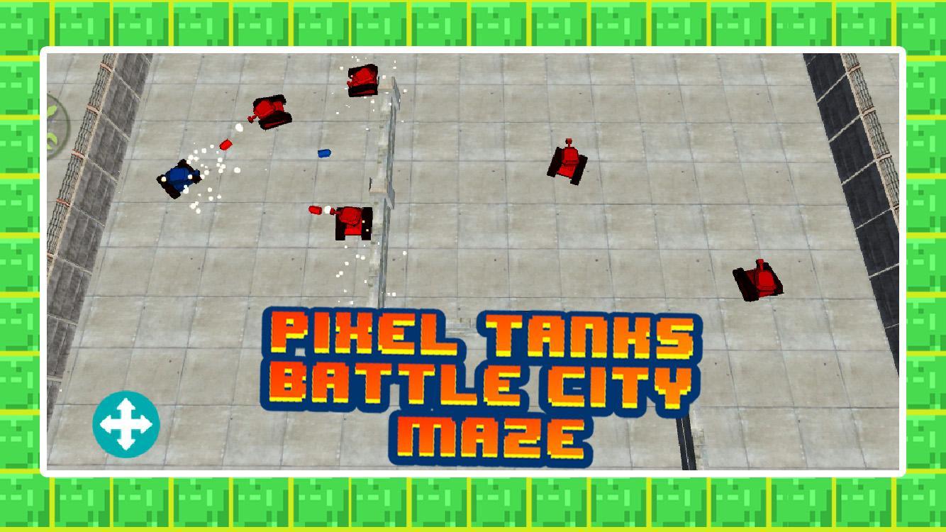 Pixel Tanks - Battle City Maze