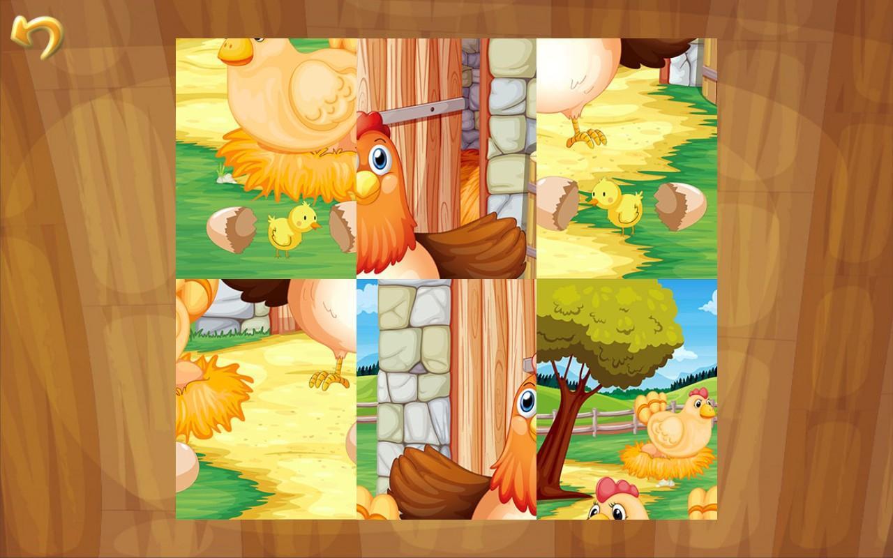 Pet Birds Puzzle Game for kids