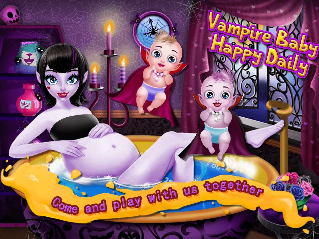 Vampire Baby Happy Daily