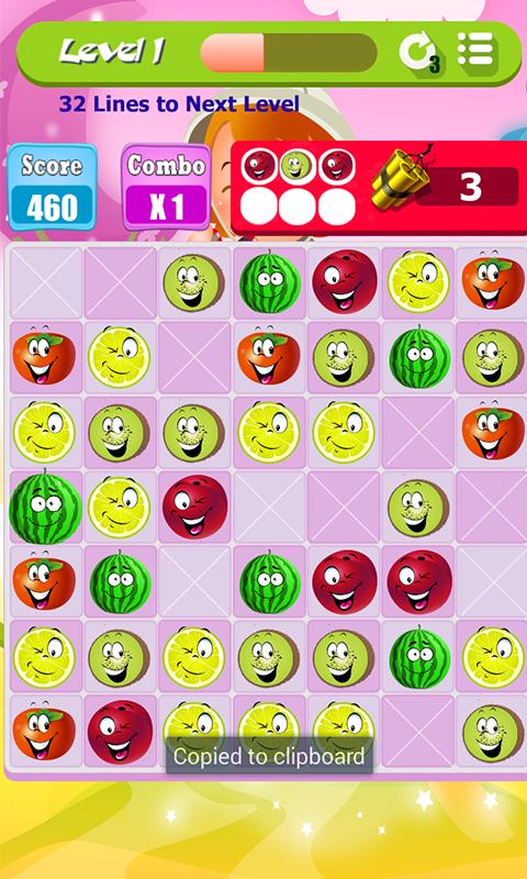 Fruit lines Splash