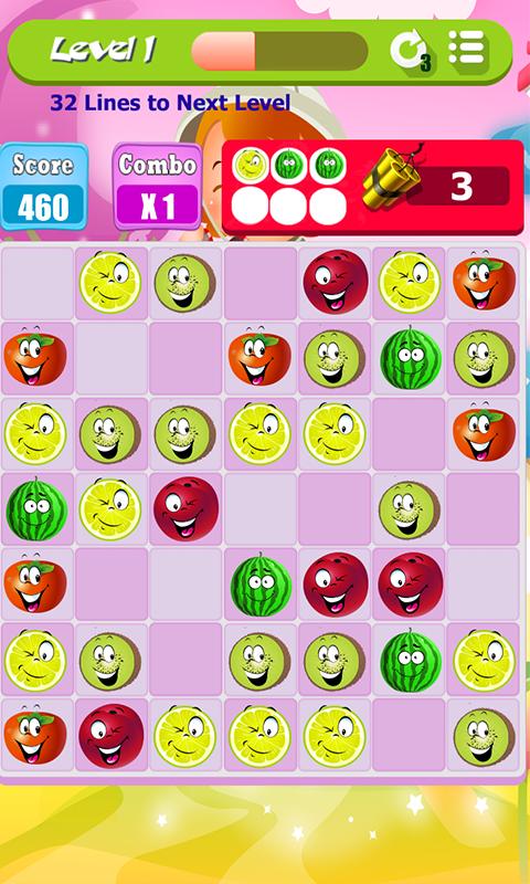 Fruit lines Splash