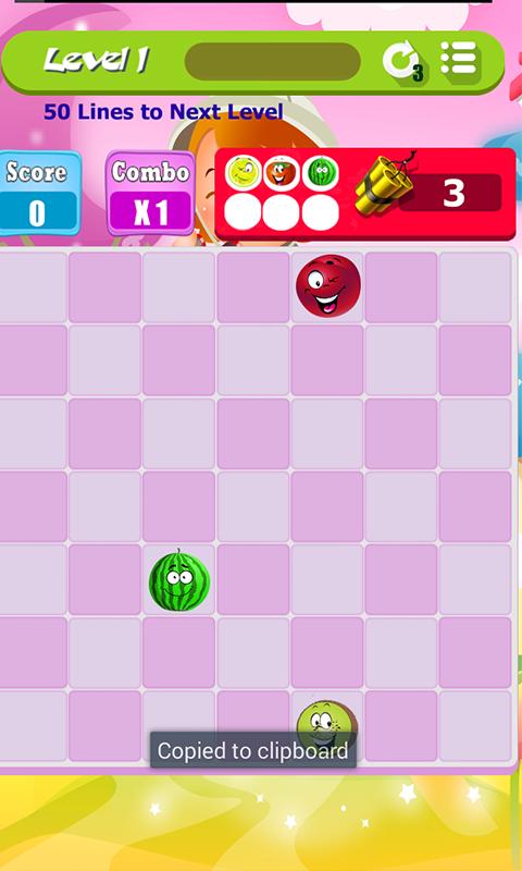 Fruit lines Splash