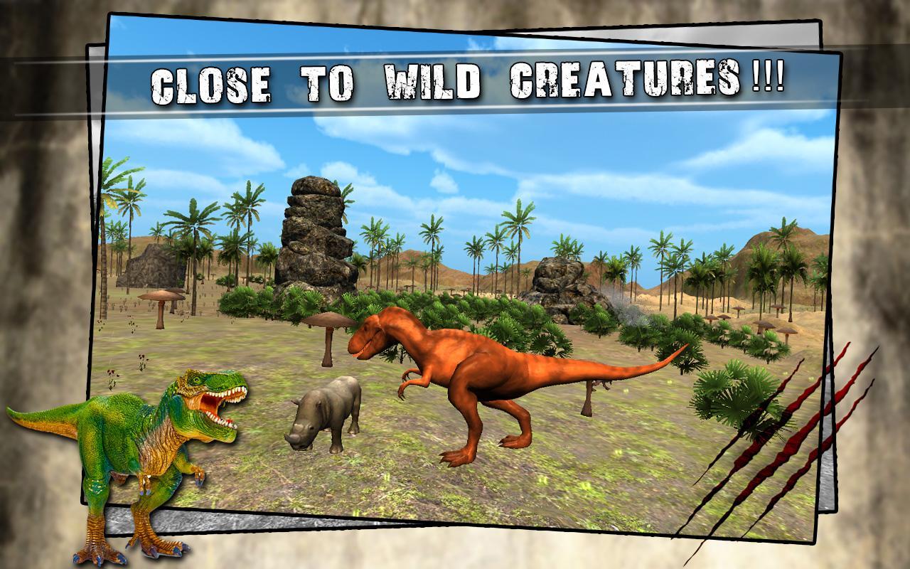 African Dino Tyrannosaurus Sim