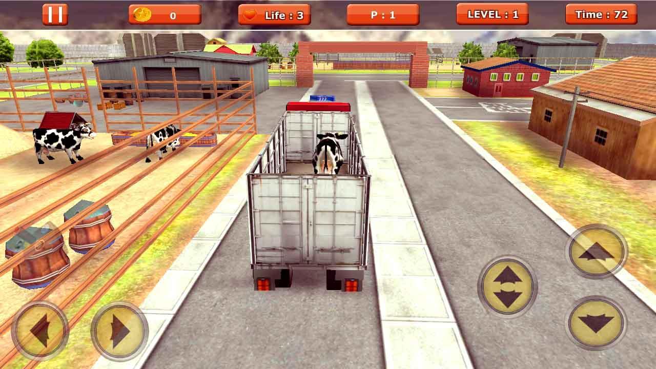 Farm Animal Truck Transport