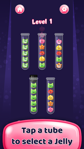Jelly Matchup - Color Sorting