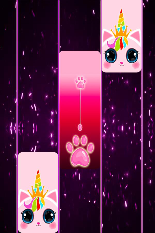 Cat Unicorn Piano