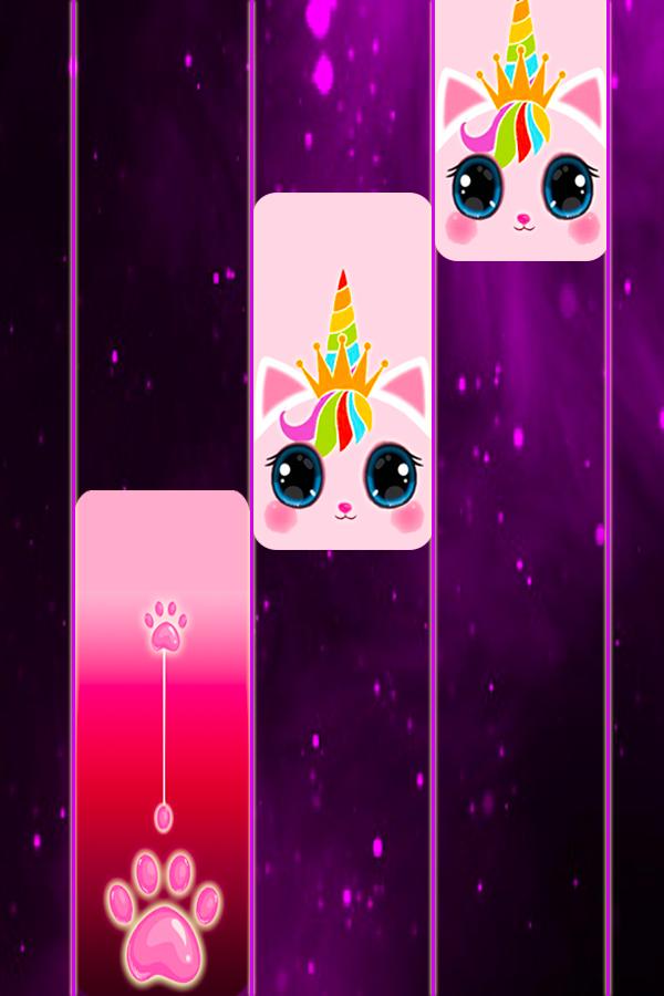 Cat Unicorn Piano