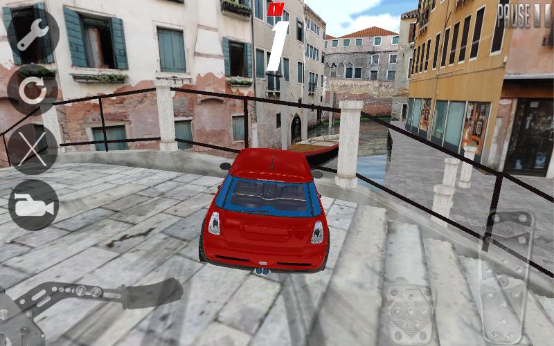 Mini Car Streets Driving